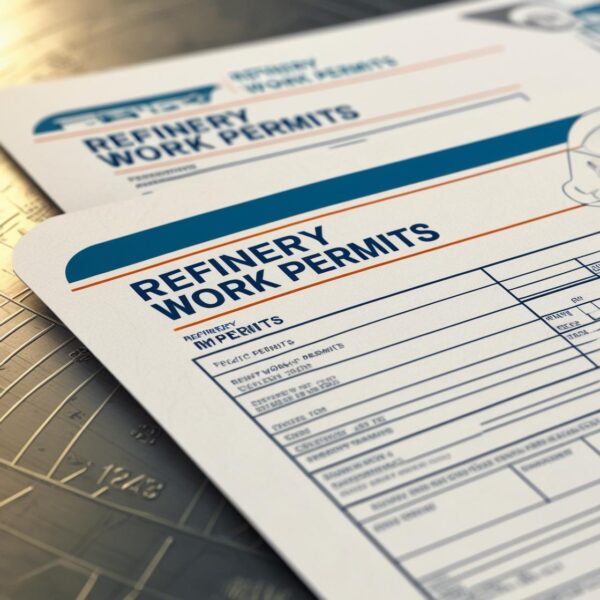 permisos de trabajo en refineria